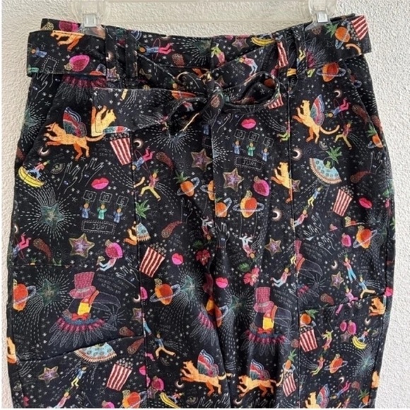 Farm Rio Anthropologie Amorina Utility Pants NWT - Picture 5 of 10